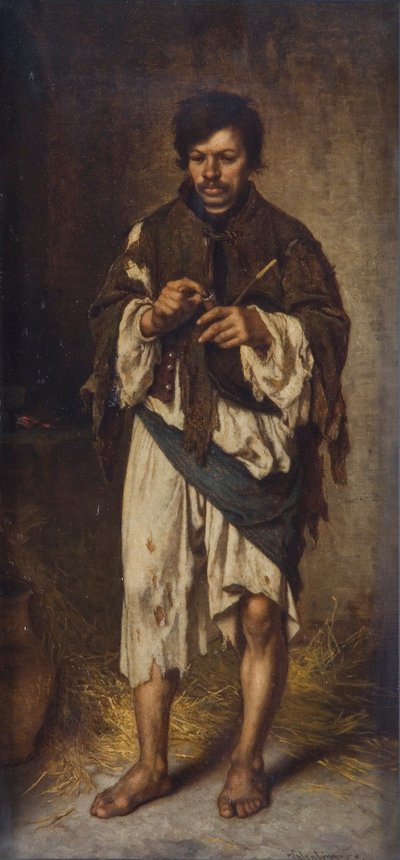 Der Bettler von Janos Valentiny