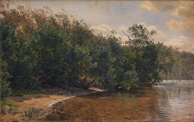 Holunderbüsche bei Almind See von Janus La Cour
