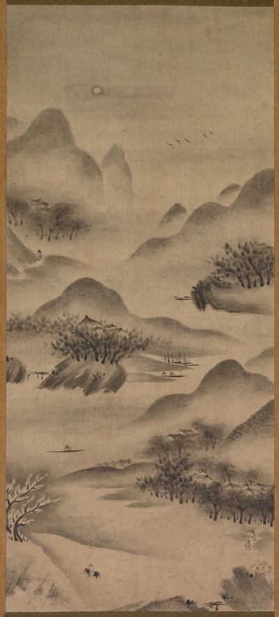 Landschaft von Japan, Edo period