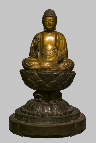 Shakyamuni nach seiner vollkommenen Erleuchtung von Japanese School