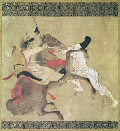 Das wütende Pferd von Japanese School