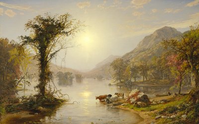 Herbst am Greenwood Lake von Jasper Francis Cropsey