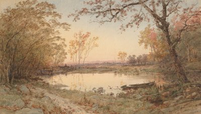 Landschaft Hastings-on-Hudson, 1888 von Jasper Francis Cropsey