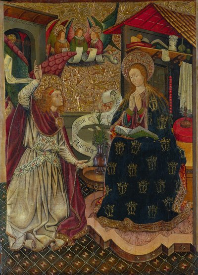 Die Verkündigung, ca. 1457 von Jaume Ferrer