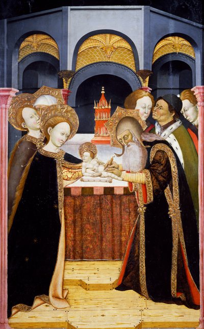 Die Beschneidung, Altarbild aus Verdu von Jaume Ferrer