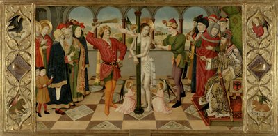 Die Geißelung Christi von Jaume Huguet