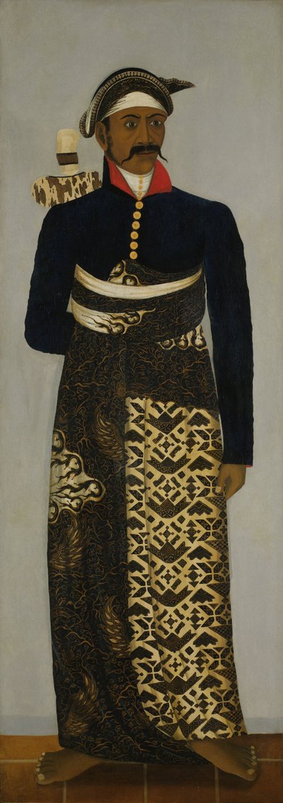 Javanischer Hofbeamter, ca. 1820-70 von Javanese School