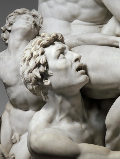 Detail von Ugolino und seine Söhne von Jean Baptiste Carpeaux