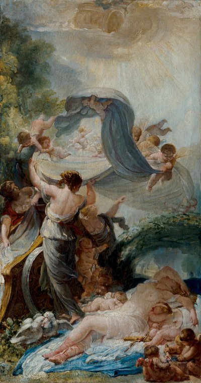 Schlafende Venus von Jean Baptiste Deshays