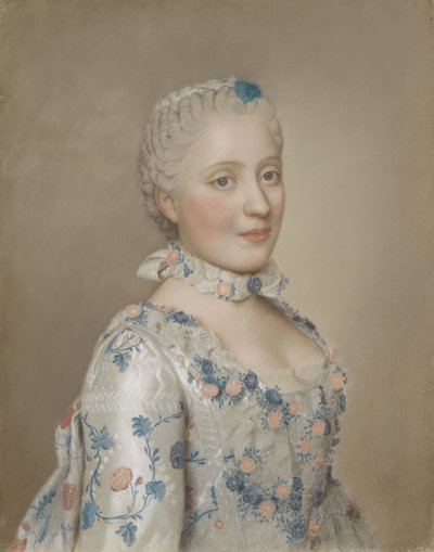 Maria Josepha von Sachsen, Dauphine von Frankreich von Jean Étienne Liotard