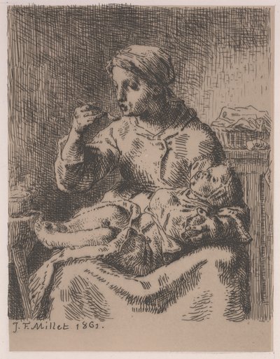 Der Brei von Jean Francois Millet