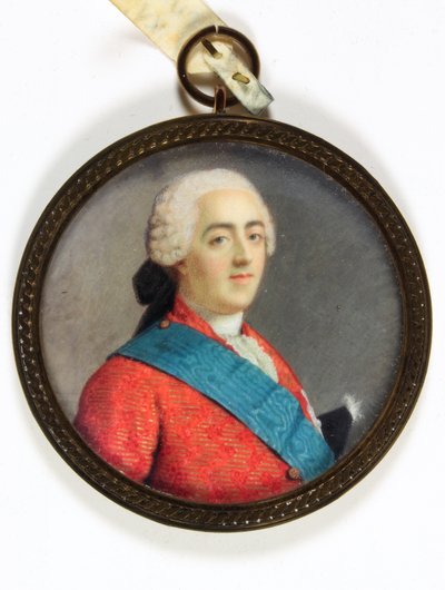Ludwig XV., König von Frankreich von Jean Adam Serre