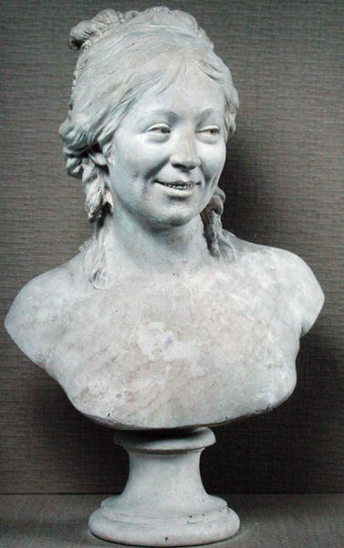 Büste von Madame Houdon, 1786 von Jean Antoine Houdon