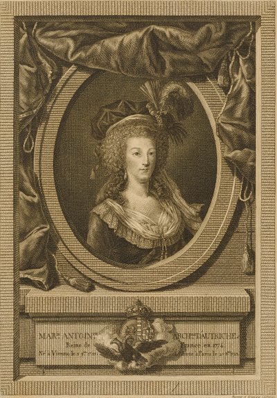Marie Antoinette, Herzogin von Österreich von Jean Antoine Pierron