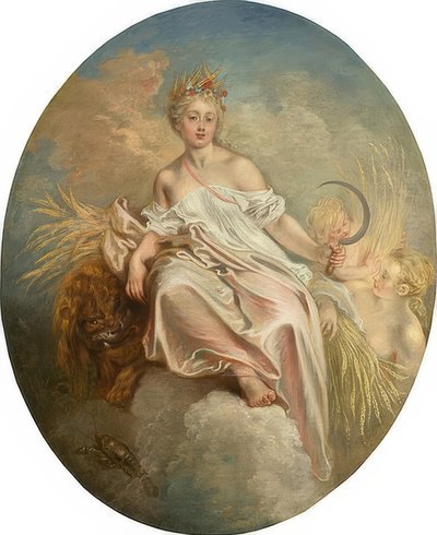 Ceres (Sommer) von Jean Antoine Watteau
