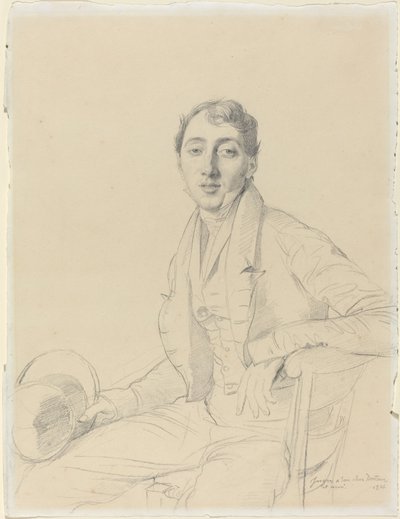 Dr. Louis Martinet von Jean Auguste Dominique Ingres