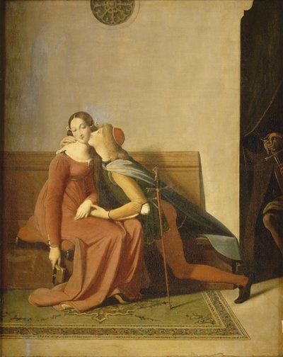 Paolo und Francesca von Jean Auguste Dominique Ingres