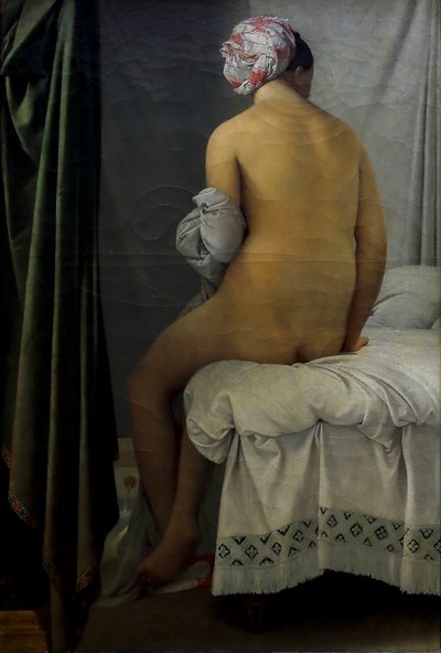 Die Badende (die Valpinçon-Badende) von Jean Auguste Dominique Ingres