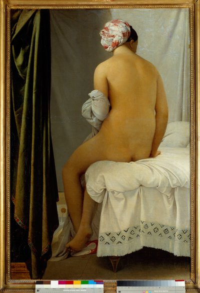 Die Badende von Valpinçon von Jean Auguste Dominique Ingres