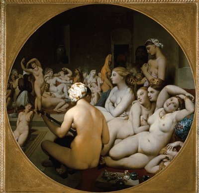 Türkisches Bad von Jean Auguste Dominique Ingres