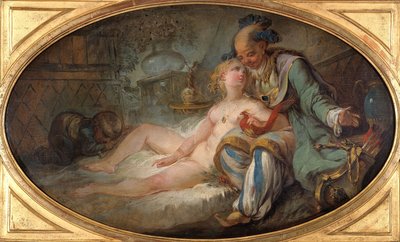 Die Sultanin von Jean Baptiste (attr. to) Leprince