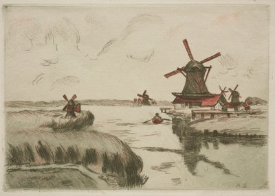 Blick von Saardam, 1909 von Jean Baptiste Armand Guillaumin