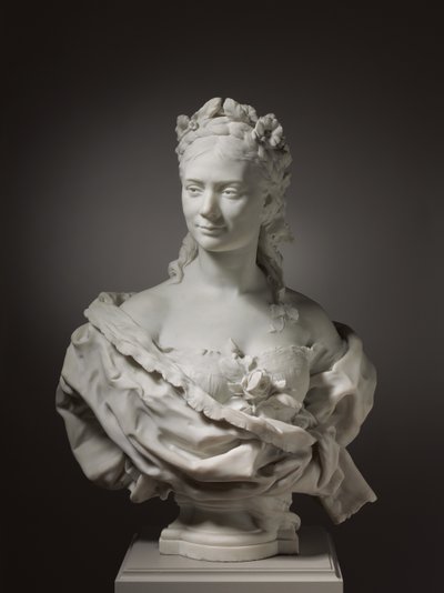 Büste einer Dame von Jean Baptiste Carpeaux