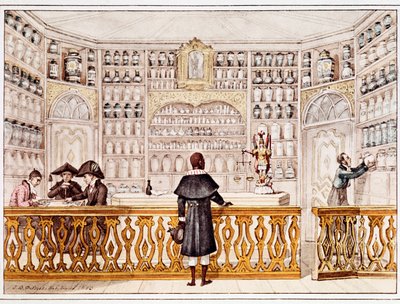 Der Apotheker (Druck) von Jean Baptiste Debret