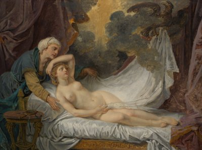 Aegina besucht von Jupiter, ca. 1767-69 von Jean Baptiste Greuze