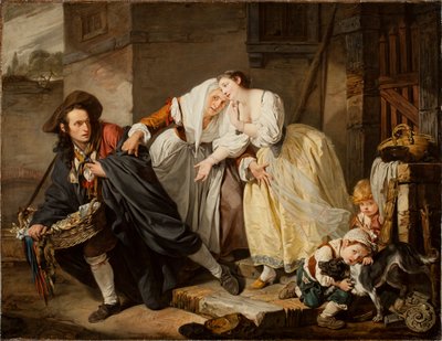 Le Geste Napolitain, 1757 von Jean Baptiste Greuze