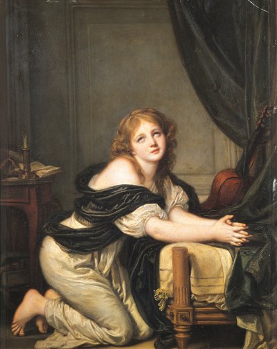 Morgengebet von Jean Baptiste Greuze