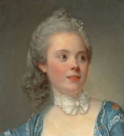 Porträt einer Dame, ca. 1765 von Jean Baptiste Greuze