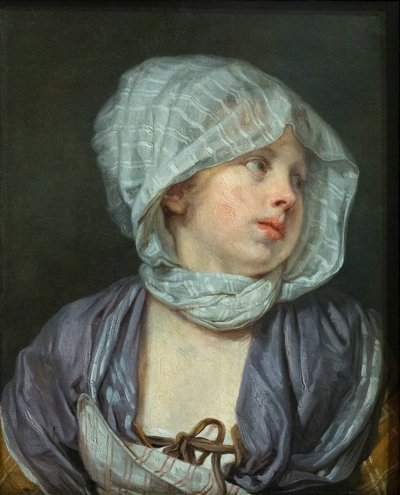 Porträt der Frau des Künstlers von Jean Baptiste Greuze