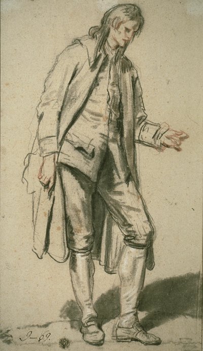 Studie eines Stallburschen von Jean Baptiste Greuze