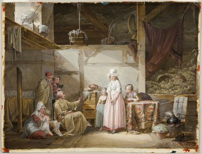 Das Abendgebet von Jean Baptiste Mallet