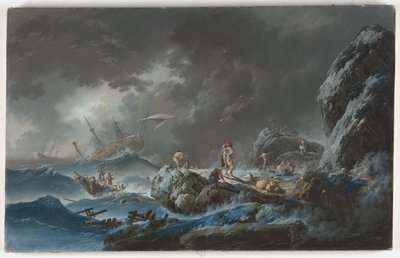 Das Schiffswrack von Jean Baptiste Pillement