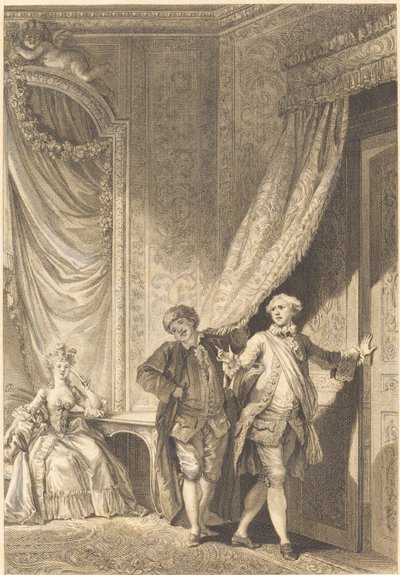 Der Prächtige von Jean Baptiste Tilliard after Jean Honoré Fragonard