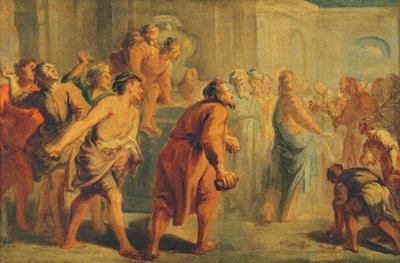 Die ehebrecherische Frau von Jean Baptiste Wampe