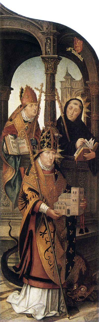 Verkündigung, 1516-1517 von Jean the Elder Bellegambe