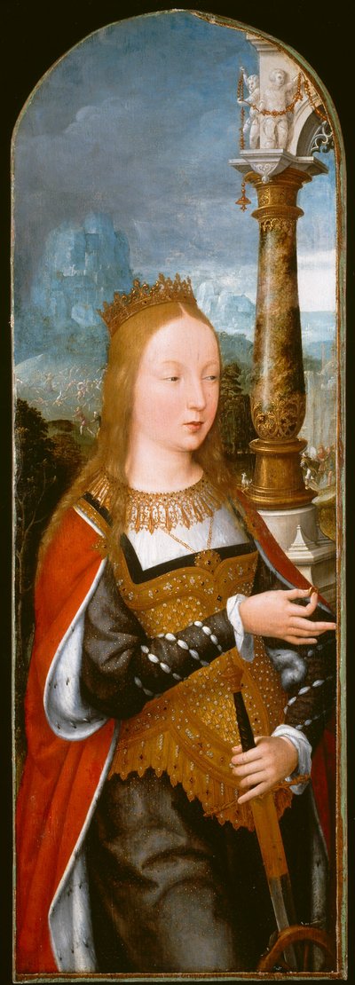 Heilige Katharina von Jean Bellegambe