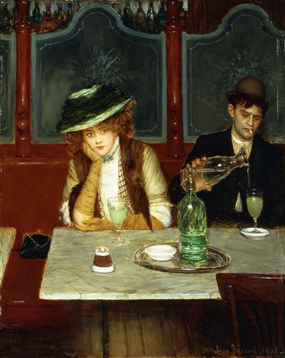 Die Absinthtrinker von Jean Beraud