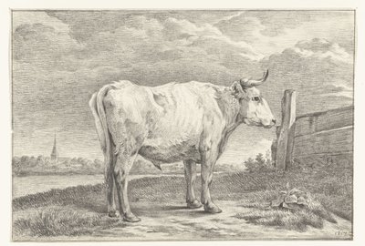 Stehender Stier, nach rechts von Jean Bernard