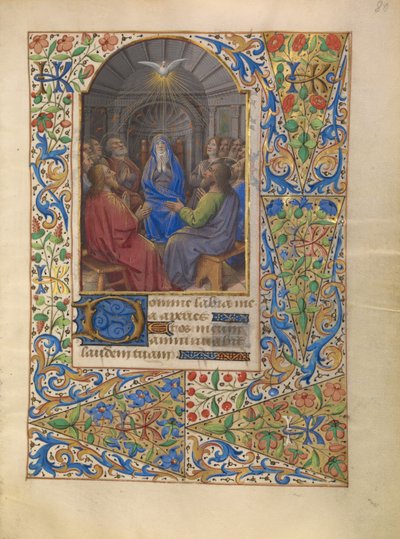 Pfingsten von Jean Bourdichon