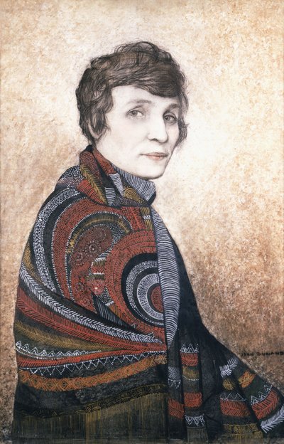 Porträt von Louise Boulanger von Jean Dunand