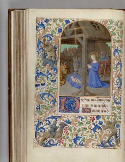 Geburtsbuch der Stunden, 1450-1499 von Jean Fouquet