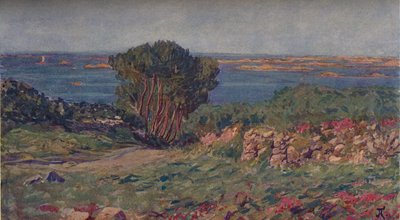 Paysage De Bretagne, ca. 1900, 1905 von Jean Francis Auburtin