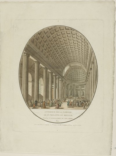 S. Philippe du Rouk, Paris von Jean Francois Janinet