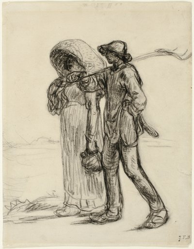 Bauern bei der Arbeit von Jean Francois Millet