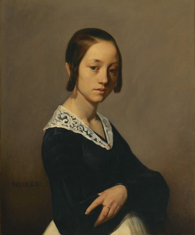 Porträt von Louise-Antoinette Feuardent von Jean Francois Millet