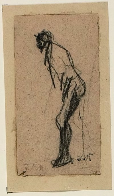 Stehende Figur von Jean Francois Millet